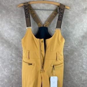 Roxy Yellow Jumpsuit with Black Straps